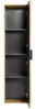 Vente-unique - ZEVARA Bathroom storage unit Holz, Platte Beige - B 25 cm x H 140 cm x L 35 cm Bild 5
