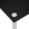 vidaXL Esstisch Schwarz 120 x 60 x 75 cm Hartglas [281852] Bild 4