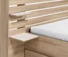 Vente-unique - TENALIA Bett Holz, Platte Beige - B 216,8 cm x H 98,2 cm x L 202,8 cm Bild 5