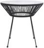 vidaXL 5-tlg. Garten-Essgruppe Schwarz 3085449 Bild 5