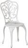 Beliani 'Triora Dascio' Bistro Set, Metall Cremeweiß Weiß, 61 x 61 x 71 cm Bild 4