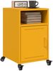 vidaXL Nachttisch Senfgelb 36x39x59 cm Stahl 846722 Bild 5