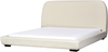 Wasserbett Bouclé ROISEL 180 x 200 cm Hellbeige Bild 4