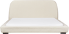 Wasserbett Bouclé ROISEL 180 x 200 cm Hellbeige Bild 5