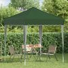 vidaXL Pop-up Partyzelt 195 x 195 x 245 cm Grün Oxford-Stoff 42019717 Bild 3