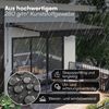STEELSØN 'Kestria' Gelenkarmmarkise 250x200 cm, anthrazit, wetterfest und blickdicht, Markise mit Aluminium-Kassette und Wandhalterung, Balkonmarkise mit Handkurbel Bild 3