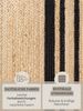 HANSE Home Teppich Looma Juteteppich, rechteckig, Höhe: 7 mm, Handgewebt, Jute Naturteppich, Boho, Wohnzimmer, Schlafzimmer Bild 3