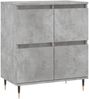vidaXL Sideboards 2 Stk. Betongrau Holzwerkstoff 3190169 Bild 5