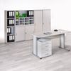 Aktenschrank TYP4000 lichtgrau, 4OH, Schiebetüren, B x H x T ca. : 100 x 153 x 39,5 cm Bild 2
