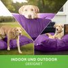 Green Bean® Hundebett für mittlere & große Hunde 120x160cm Hundekissen - Lila Bild 3
