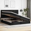 vidaXL Aufbewahrungsbett mit Matratze Schwarz 200 x 200 cm Kunstleder 3371681 Bild 4