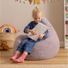 icon Sitzsack 2er Set Kinder Sessel aus Cord Flauschig „Dalton", 69 x 59 x 65 cm, Made in Germany, für Kinderzimmer, mit Füllung Bild 2
