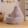 icon Sitzsack 2er Set Kinder Sessel aus Cord Flauschig „Dalton", 69 x 59 x 65 cm, Made in Germany, für Kinderzimmer, mit Füllung Bild 3