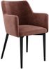 Stuhl Rene (Farbe: Magic Velvet 2258, Beine: Schwarz) Bild 2