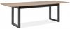 Finori Denver 80C Auszugstisch, Dekor Artisan Oak / anthrazit | Auszugstisch für Esszimmer | Maß: B x H x T ca. 200-2400 x 75 x 80 cm | Zeitlos & Praktischer Auszugstisch - ausziehbar von 200 cm auf 240 cm (1 Einlegeplatte á 40 cm) Bild 3