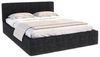 FDM Polsterbett Stauraumbett Bettgestell 90x200, 120x200, 140x200, 160x200, 180x200cm (MADE IN EU - aus hochwertigem Velours, Bettrahmen, Bett, Optional mit Matratze bestellbar, mit großen gepolsterten Kopfteil, mit Bettkasten zum aufklappen), Metallra... Bild 4
