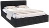 FDM Polsterbett Stauraumbett Bettgestell 90x200, 120x200, 140x200, 160x200, 180x200cm (MADE IN EU - aus hochwertigem Velours, Bettrahmen, Bett, Optional mit Matratze bestellbar, mit großen gepolsterten Kopfteil, mit Bettkasten zum aufklappen), Metallra... Bild 3
