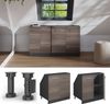 Dachschrägenschrank Rion Edelgrau 80x81.6 cm mit 2 Türen, Schrankkorpus 60 cm Tiefe Vicco Bild 5