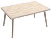 i@home Gartenlounge-Set, (5-tlg, mit Hochwertigen Sitzkissen & Rückenkissen), für 6-8 Personen, PE-Rattan Polstergruppe, Terrassen Sofa Set, Beige Bild 4