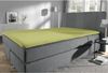 Erwin Müller 'Freising' Spannbettlaken, Gummizug: Rundumgummi, 1 Stück, Elasthan-Jersey-Stretch Uni, Lindgrün, Topper | 90x190 - 100x220 cm Bild 4