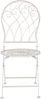 Beliani 'STIFFE' Bistro Set, Metall Weiß Bild 4