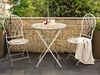 Beliani 'STIFFE' Bistro Set, Metall Weiß Bild 3