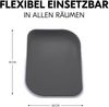 Hauck Wickelauflage Change N Clean, Keil Wickeltischunterlage 50x70 cm, Wickelmatte Schadstofffrei, Abwaschbar, Hygienisch, Wickelmulde bis 25 kg, Pflegeleicht (Anthracite) Bild 3