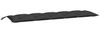 vidaXL Gartenbank-Auflage Schwarz 180x50x7 cm Oxford-Gewebe 361628 Bild 2