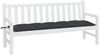 vidaXL Gartenbank-Auflage Schwarz 180x50x7 cm Oxford-Gewebe 361628 Bild 3