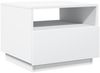vidaXL Couchtisch mit LED-Leuchten Weiß 50x49x40 cm 839826 Bild 3