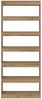vidaXL Bücherregal Artisan-Eiche 80 x 30 x 198 cm Holzwerkstoff 3333922 Bild 5