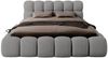 Compleo Polsterbett BUBBLE boucle Designerbett 140/160/180x200 BIZU, Wolkenbett, TOPSELLER Stauraumbett MADE IN EU Bild 3