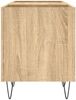 vidaXL Plattenschrank Sonoma-Eiche 121x38x48 cm Holzwerkstoff 831679 Bild 5