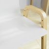 SoBuy KMB24-Wx2 2er Set Kinderstühle, MDF, Lackiert, Weiß, 40 x 53 x 32 cm Bild 5