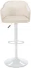 Vente-unique - CARSTEN Barhocker Stoff Beige - B 51 cm x H 113 cm92 cm x L 52 cm Bild 3