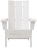vidaXL Klappbarer Adirondack-Stuhl Weiß 80,5 x 74,5 x 92 cm HDPE 42006617 Bild 4