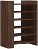 vidaXL Schuhschrank Braun Eichen-Optik 74,5x37,5x100 cm Holzwerkstoff 848436 Bild 2