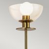 Elstead Lighting Sylvia Wandleuchte 1-flammig Gebürstetes Gold Bild 2