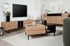 Couchtisch Liam in Eiche Artisan und schwarz 100 x 55 cm Bild 5
