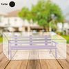 Abdeckhaube anthrazit 3-Sitzer Bank Schutzhülle Abdeckhaube Garten 170x70x100cm Bild 1