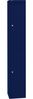 Bisley Garderobenschrank Office, 1 Abteil, 2 Fächer, T 305 mm, Farbe oxfordblau Bild 2