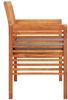 vidaXL 2-Sitzer Gartenbank mit Kissen 120 cm Massivholz Akazie 45972 Bild 3
