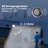 EASYmaxx Solar-Strahler 3,7V schwarz mit Bewegungsmelder Bild 5