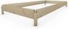 Stapelbett "Horst" 100 x 220 cm 24 cm Fichte Holzbett Gästebett Massivholzbett Bild 3