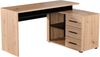 Schreibtisch >Paracin< in Artisan Eiche - 135x75,5x50cm (BxHxT) Bild 3