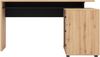 Schreibtisch >Paracin< in Artisan Eiche - 135x75,5x50cm (BxHxT) Bild 5