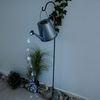 LED Solarleuchte, Gießkanne, LEDs flackern, H 130 cm Bild 3