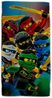 LEGO® Badetücher LEGO Ninjago Golden Weapons Badetuch 70x140cm, 100% Polyester (1-St) Bild 3