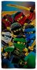 LEGO® Badetücher LEGO Ninjago Golden Weapons Badetuch 70x140cm, 100% Polyester (1-St) Bild 4
