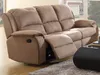 Vente-unique - Relaxsofa 3-Sitzer - Microfaser - Taupe - HERNANI Bild 5